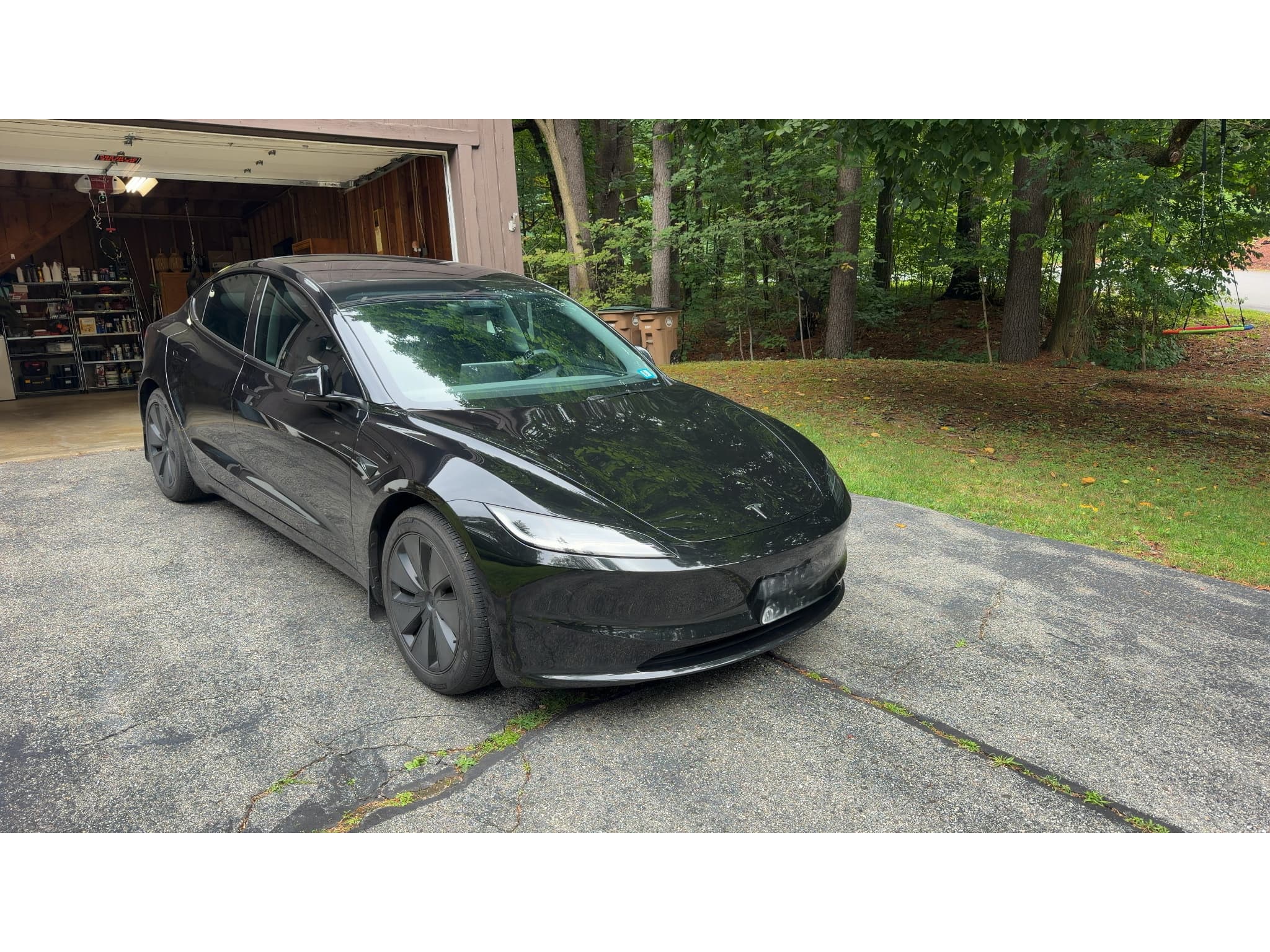 2025 Tesla Model 3 view 2