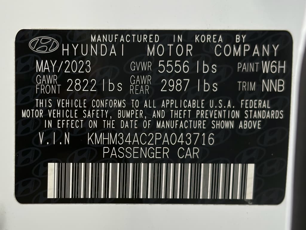 2023 Hyundai IONIQ 6 view 27