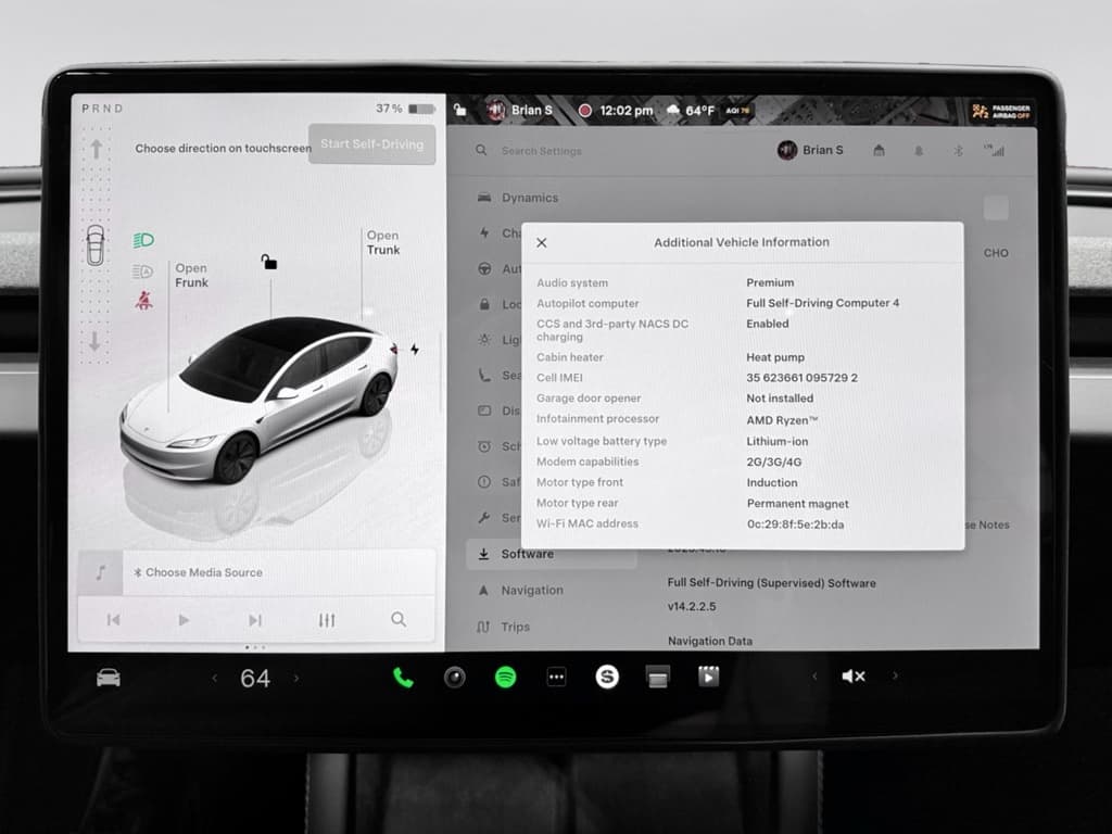 2025 Tesla Model 3 view 13