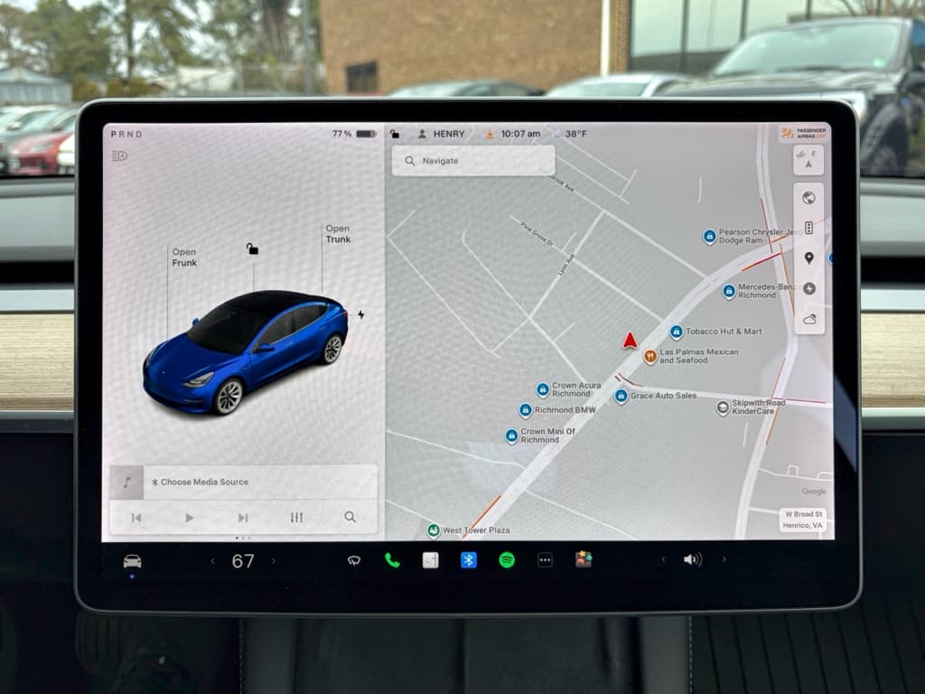 2021 Tesla Model 3 view 11