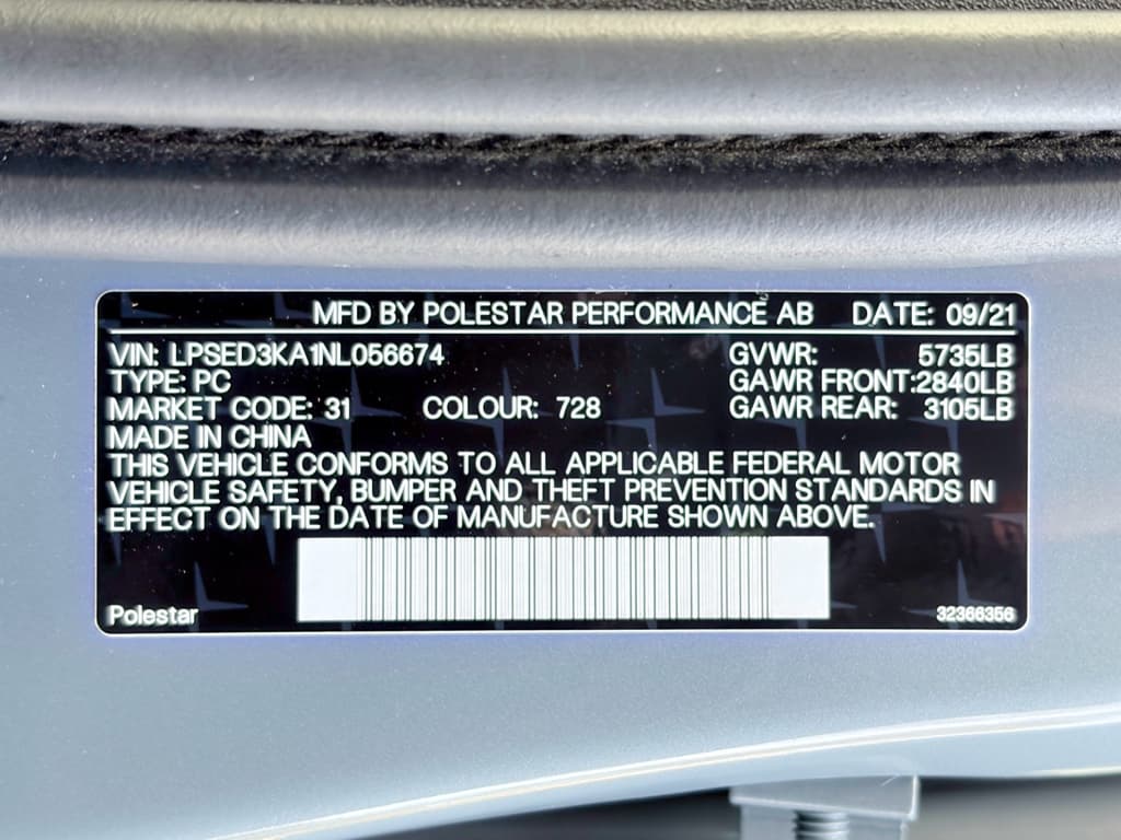 2022 Polestar Polestar 2 view 30