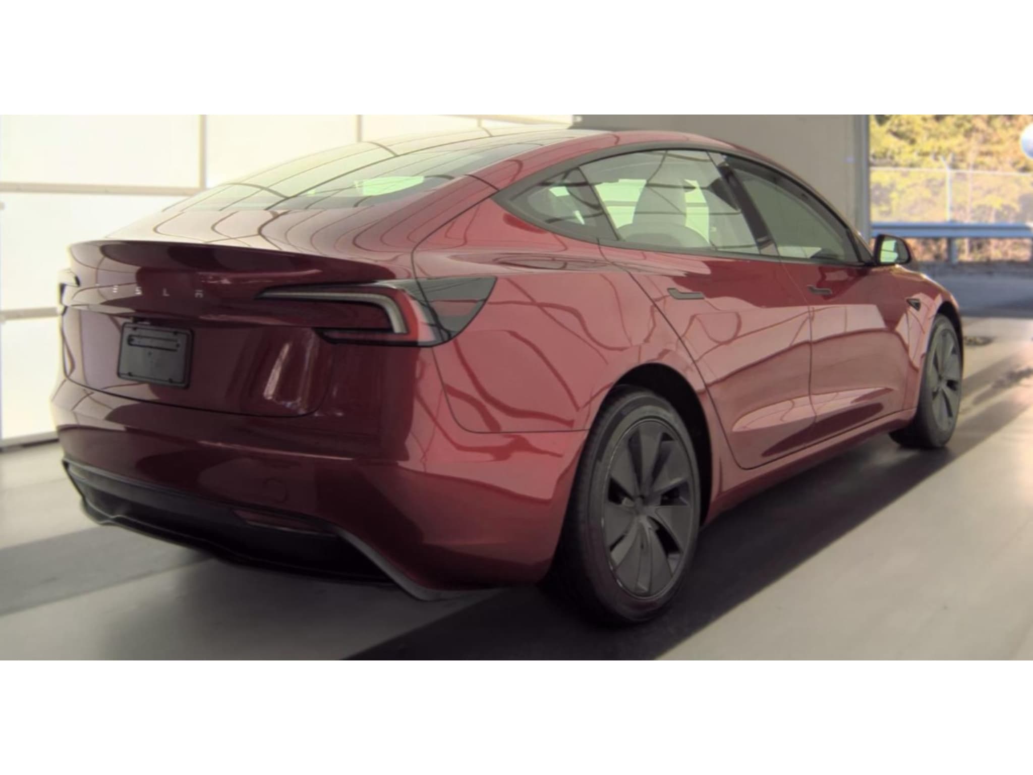 2025 Tesla Model 3 view 3