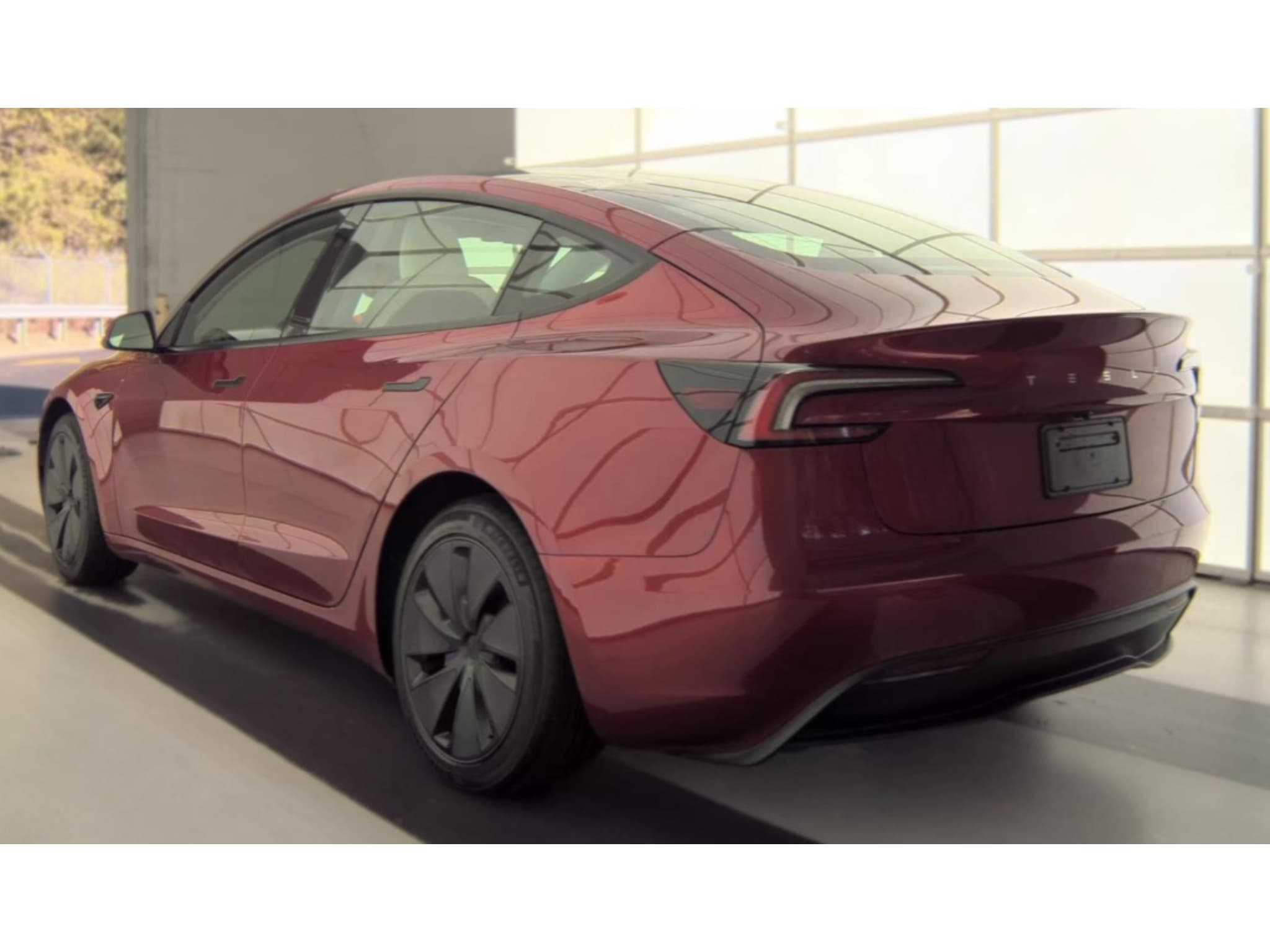2025 Tesla Model 3 view 2
