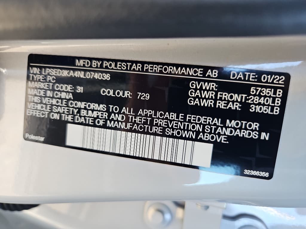 2022 Polestar Polestar 2 view 27