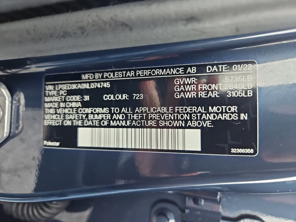 2022 Polestar Polestar 2 view 26