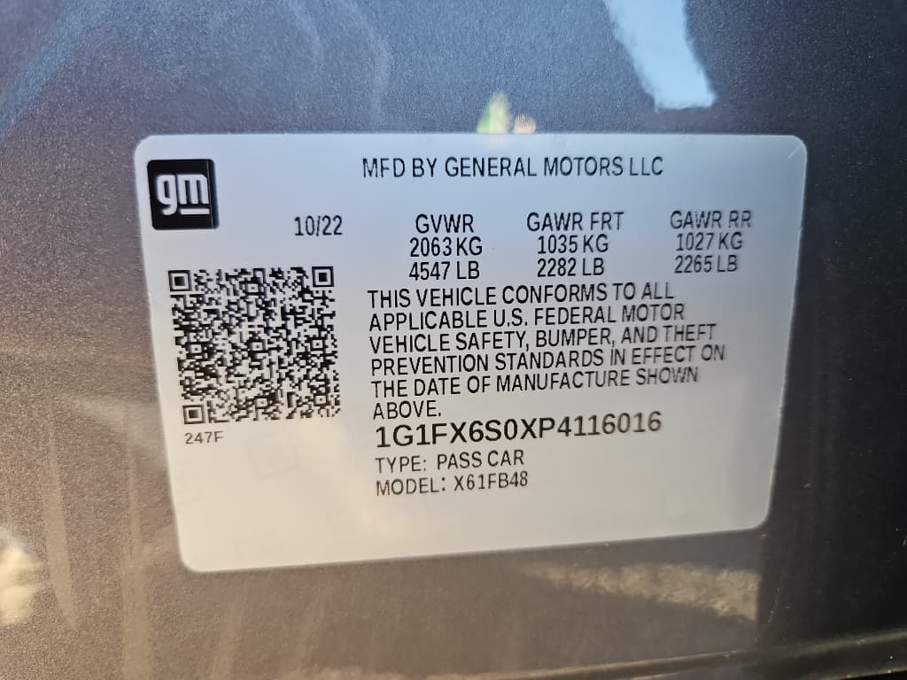 2023 Chevrolet Bolt EV view 25