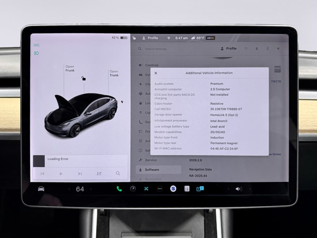 2018 Tesla Model 3 view 13