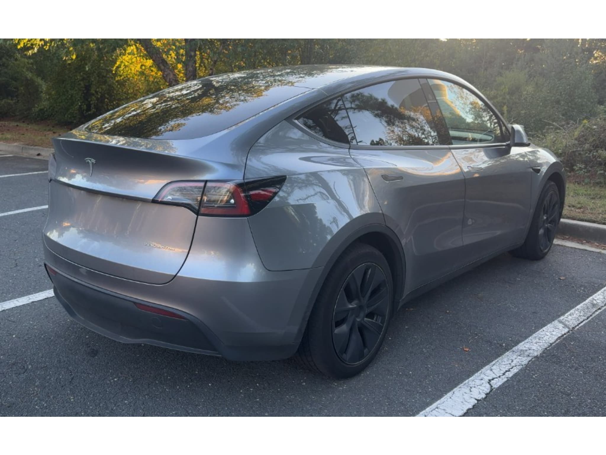 2025 Tesla Model Y view 3