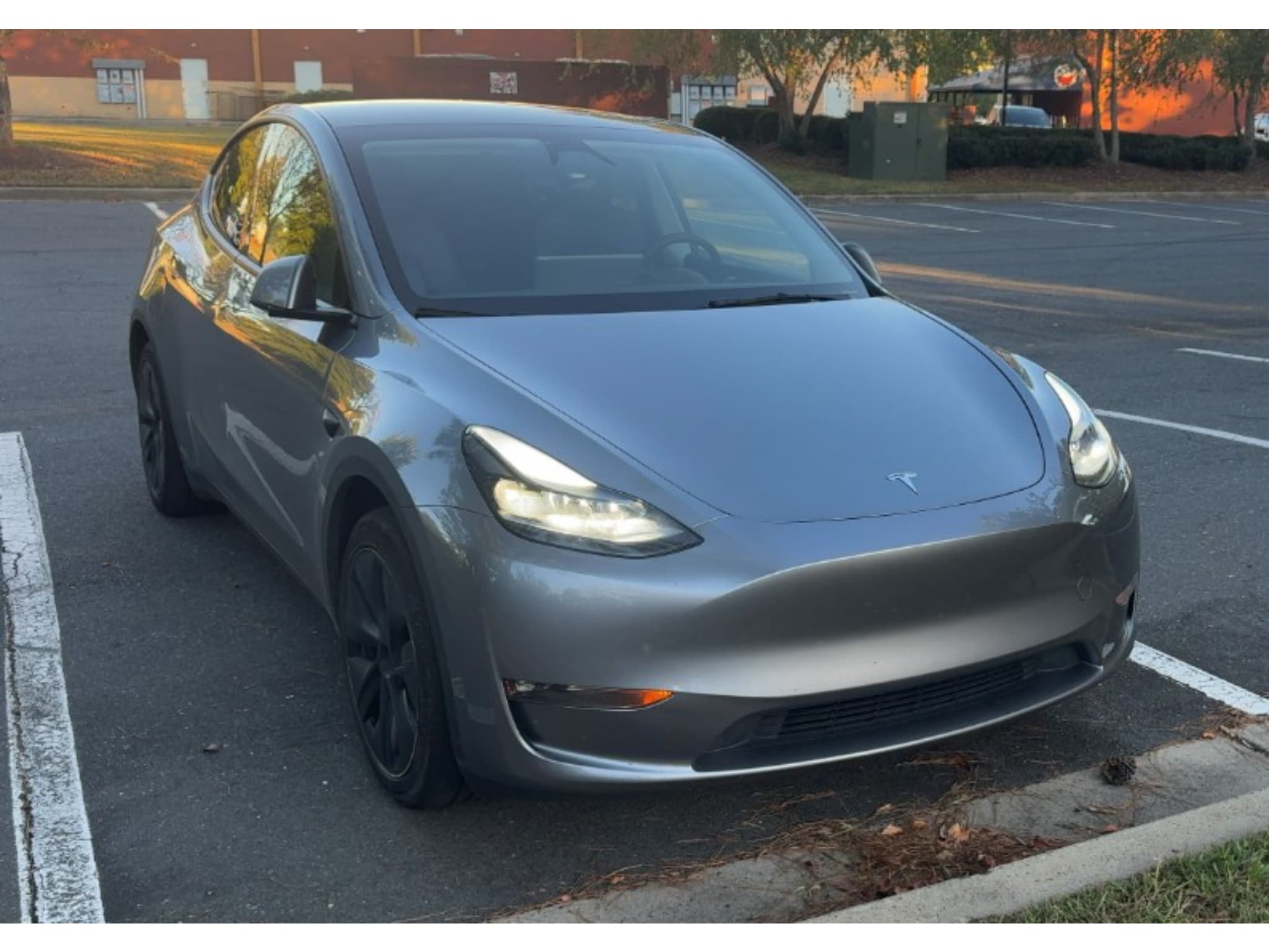 2025 Tesla Model Y view 4