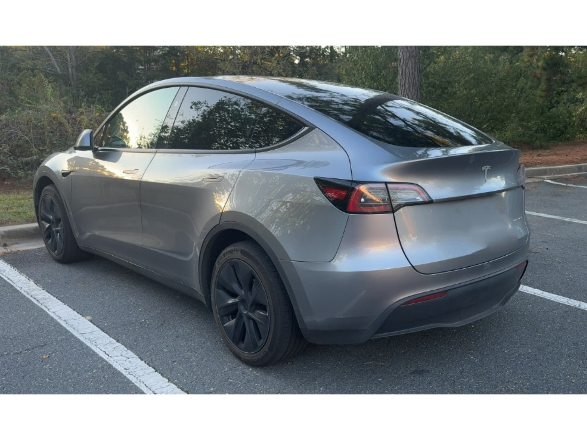 2025 Tesla Model Y view 2