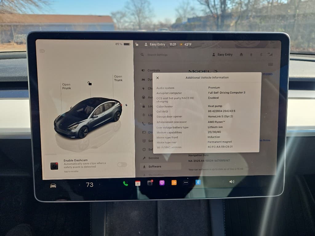 2022 Tesla Model 3 view 12