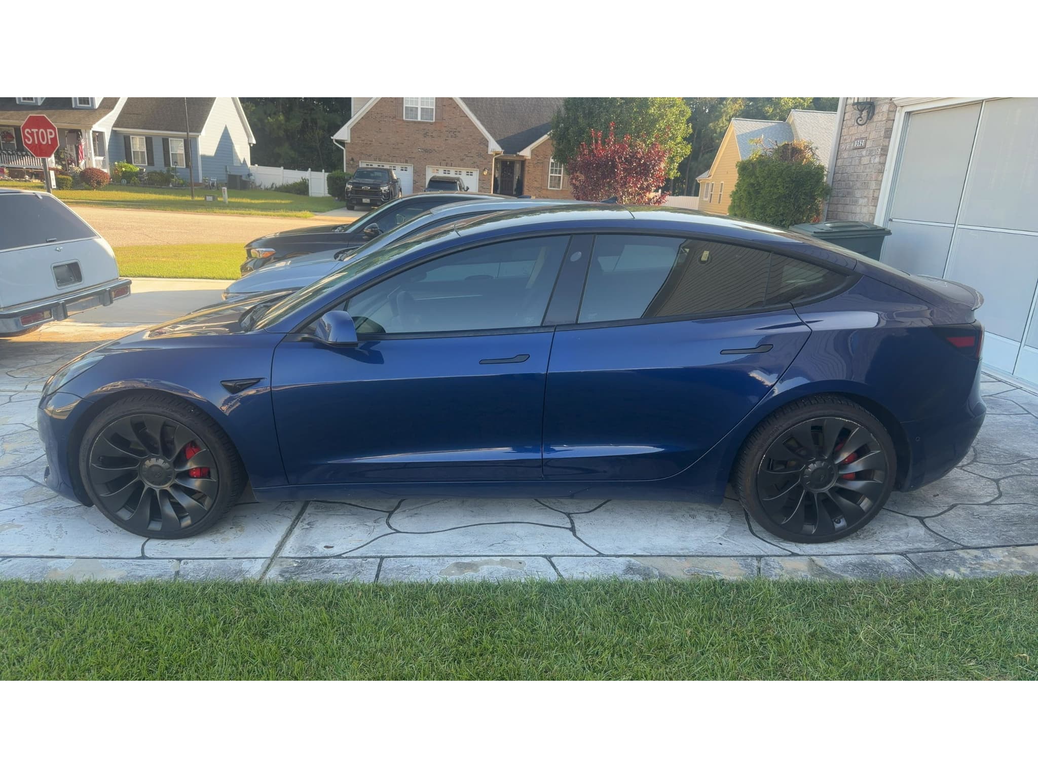 2022 Tesla Model 3 view 2