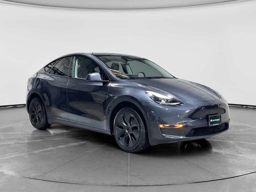 2025 Tesla Model Y view 4