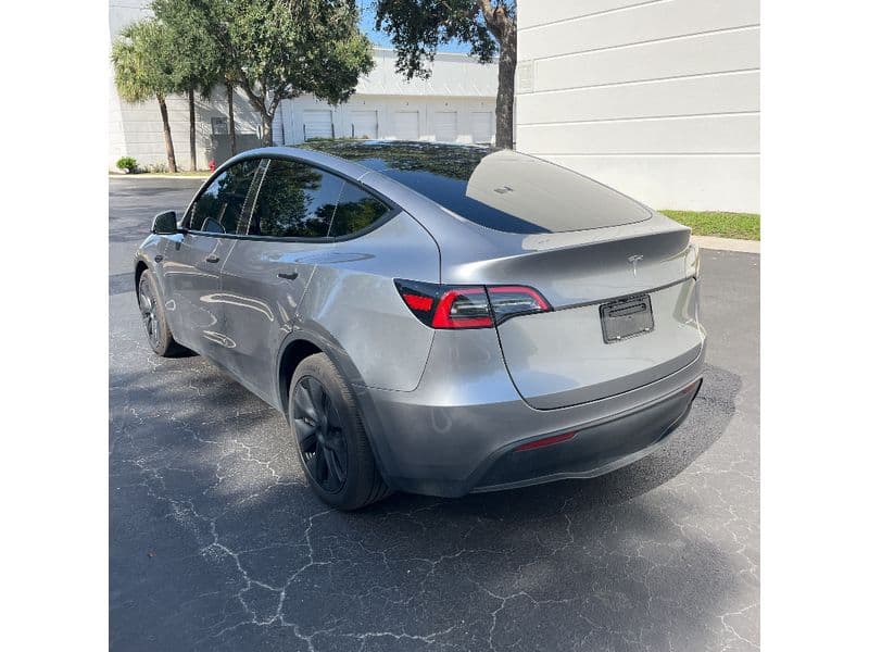2025 Tesla Model Y view 2