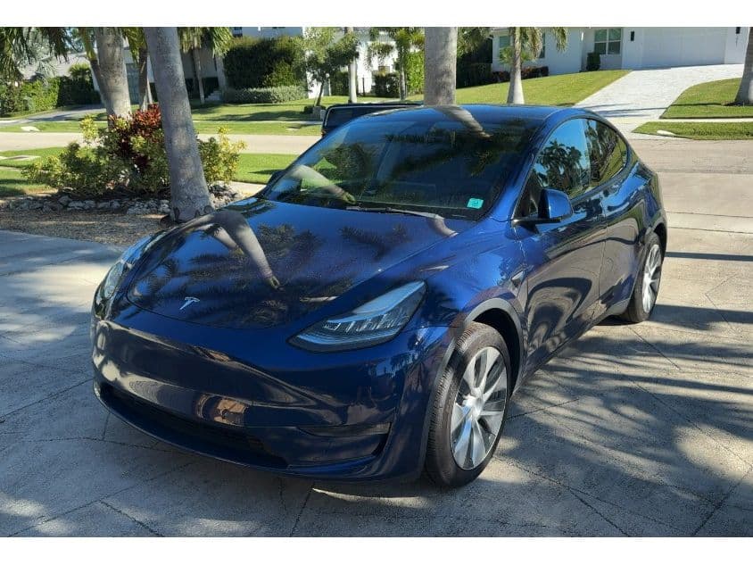 2022 Tesla Model Y view 1