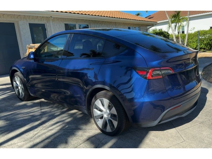 2022 Tesla Model Y view 2