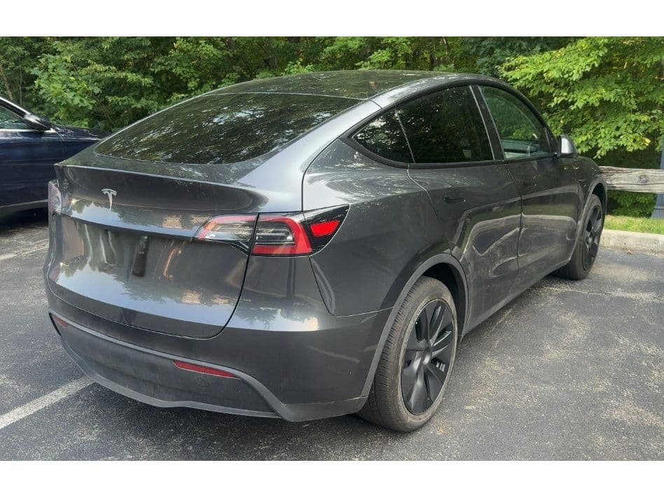 2025 Tesla Model Y view 3