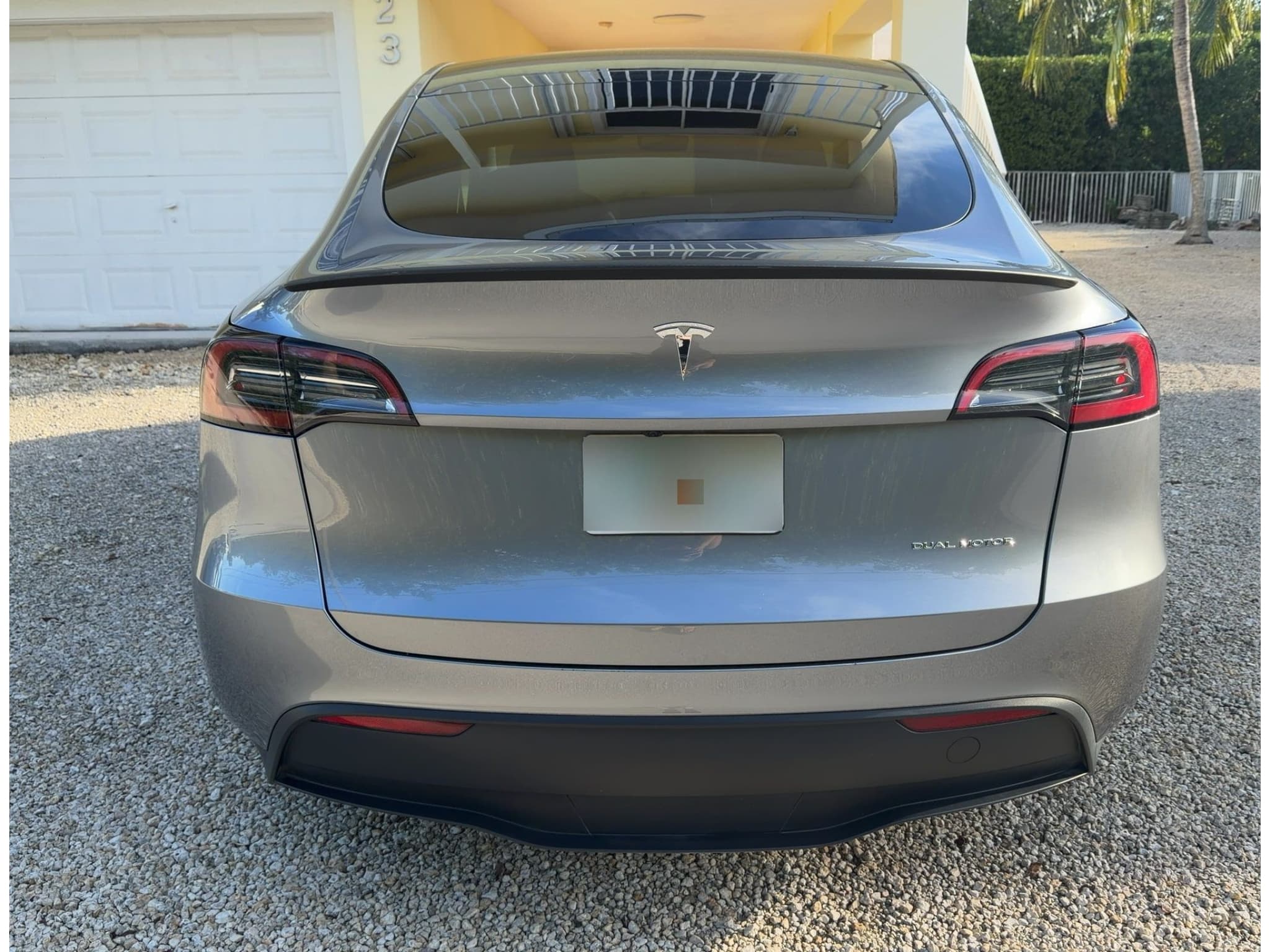 2025 Tesla Model Y view 4