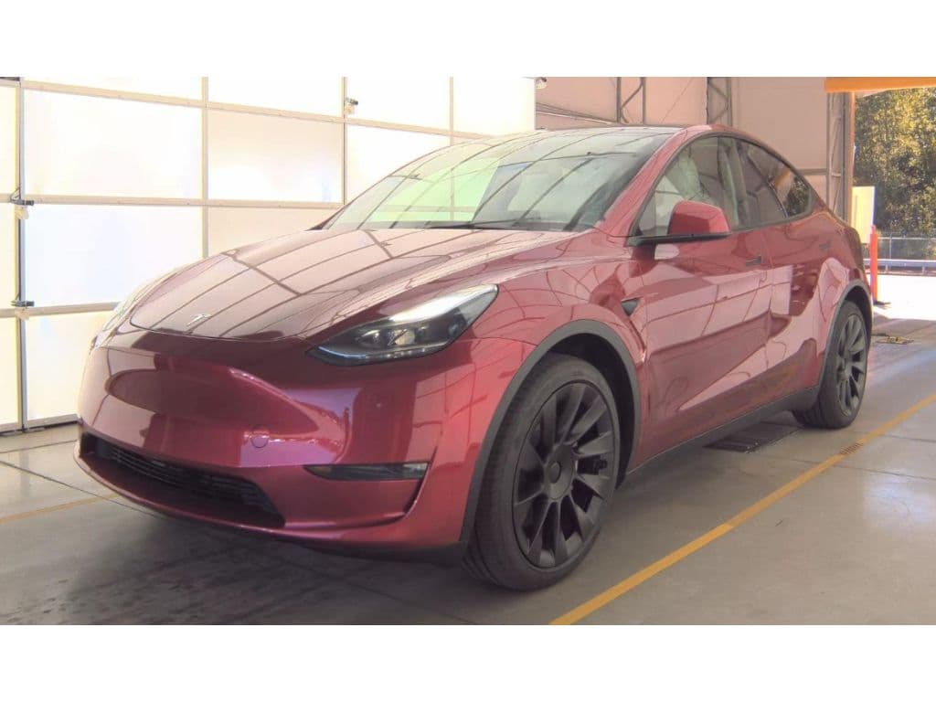 2025 Tesla Model Y view 1