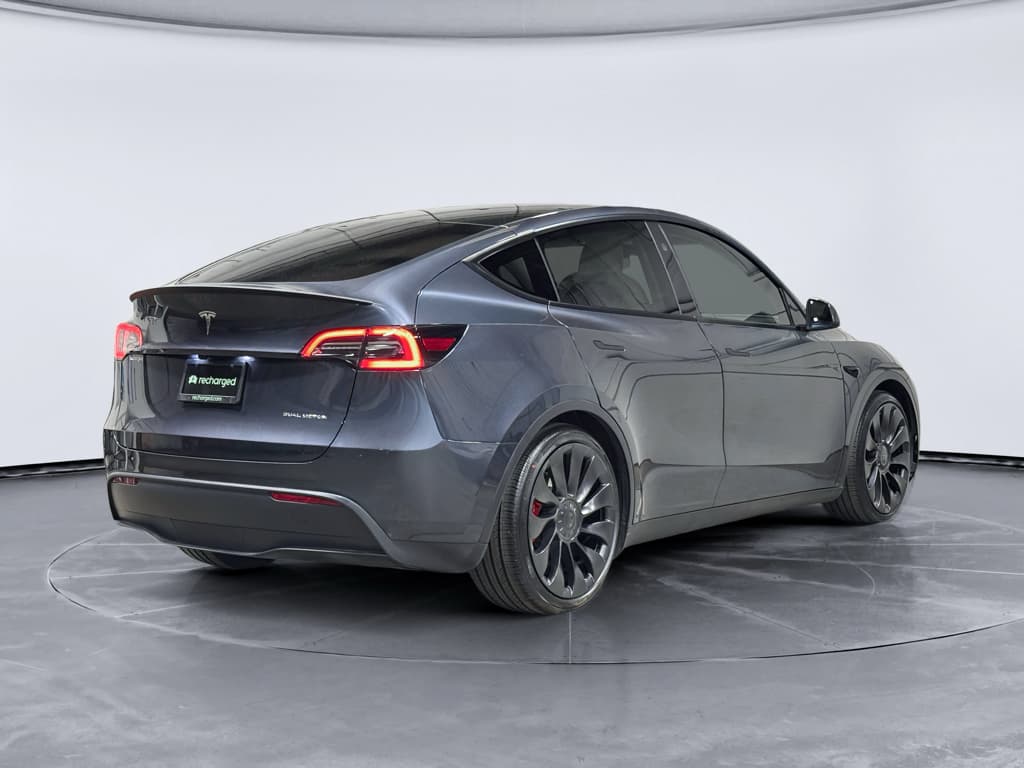 2025 Tesla Model Y view 3