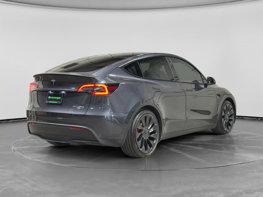 2025 Tesla Model Y view 3