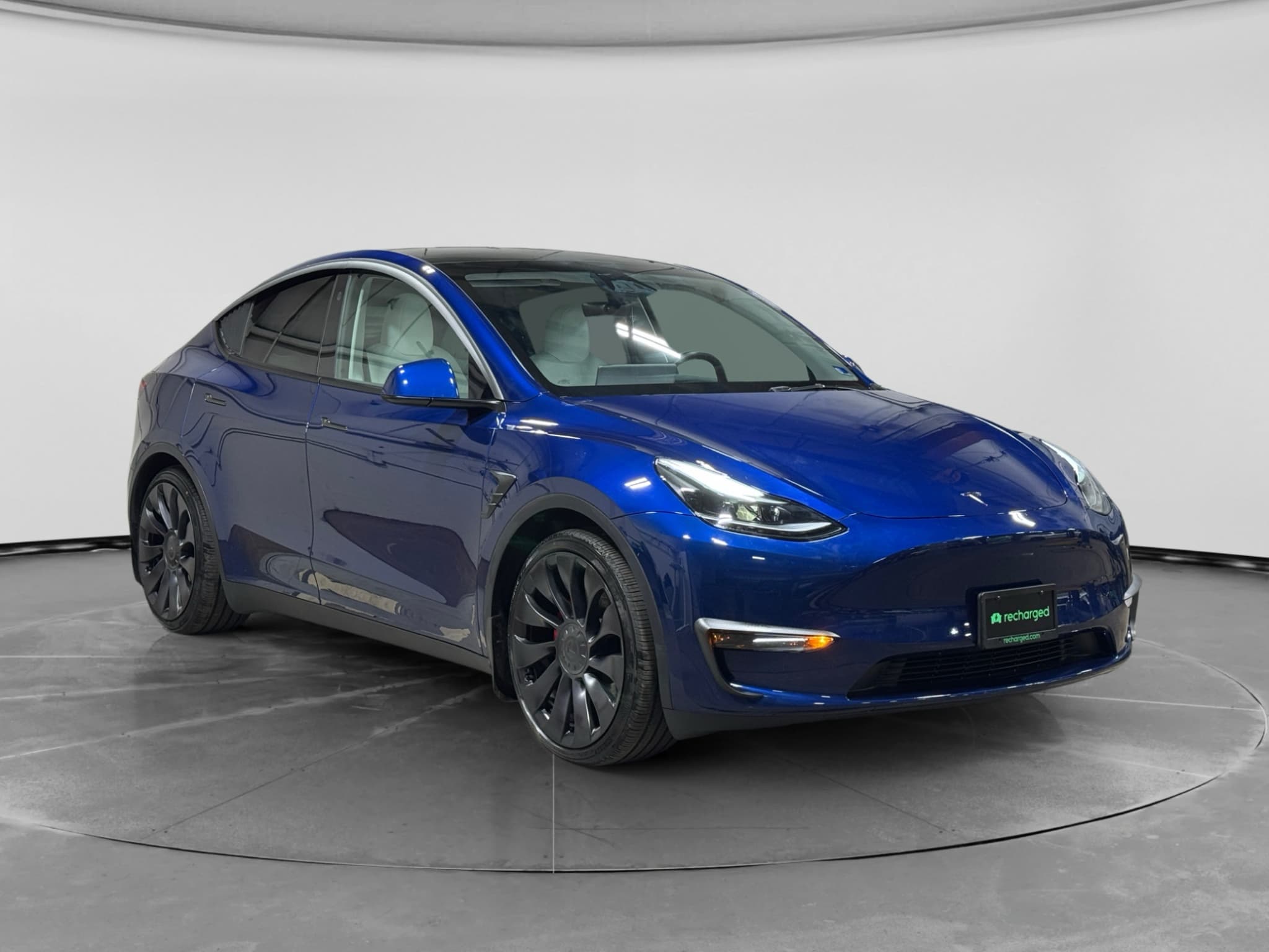 2025 Tesla Model Y view 4