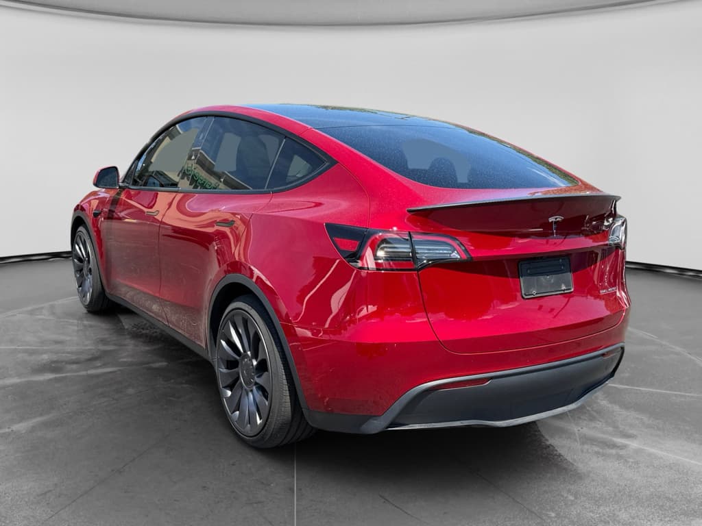 2025 Tesla Model Y view 3