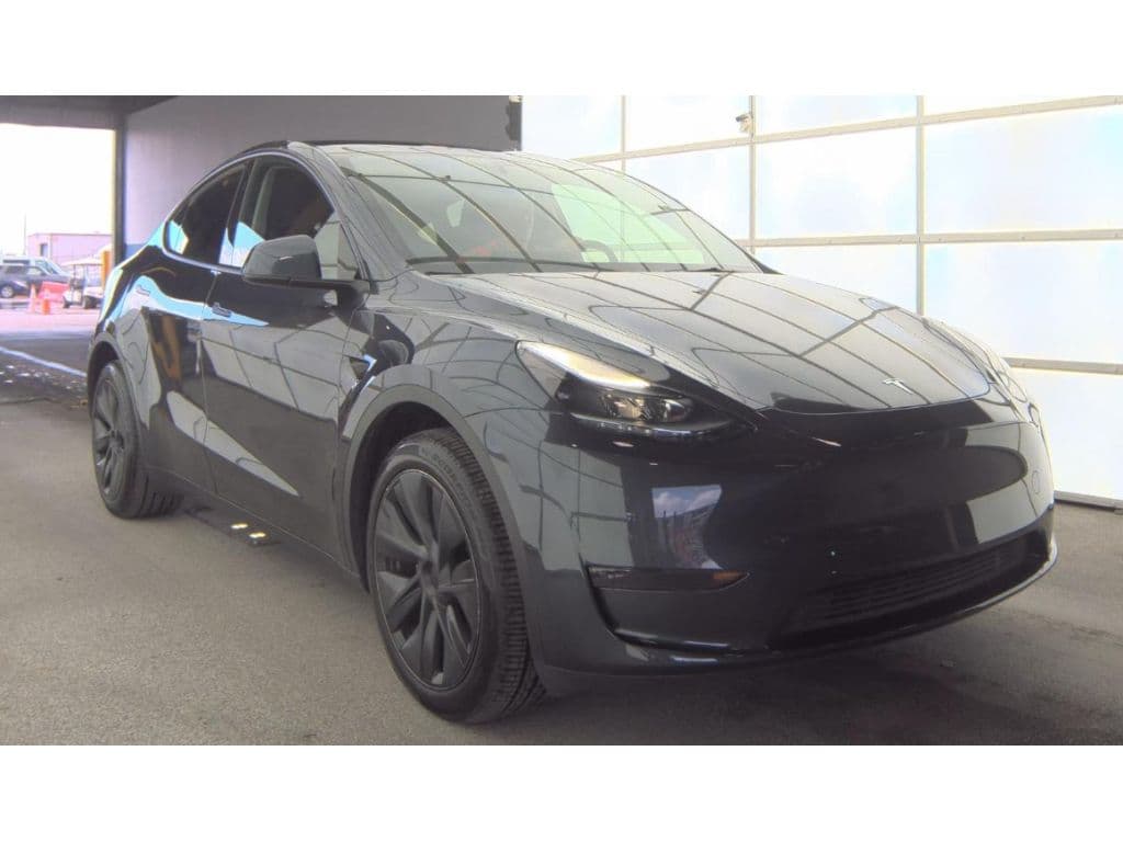 2025 Tesla Model Y view 2