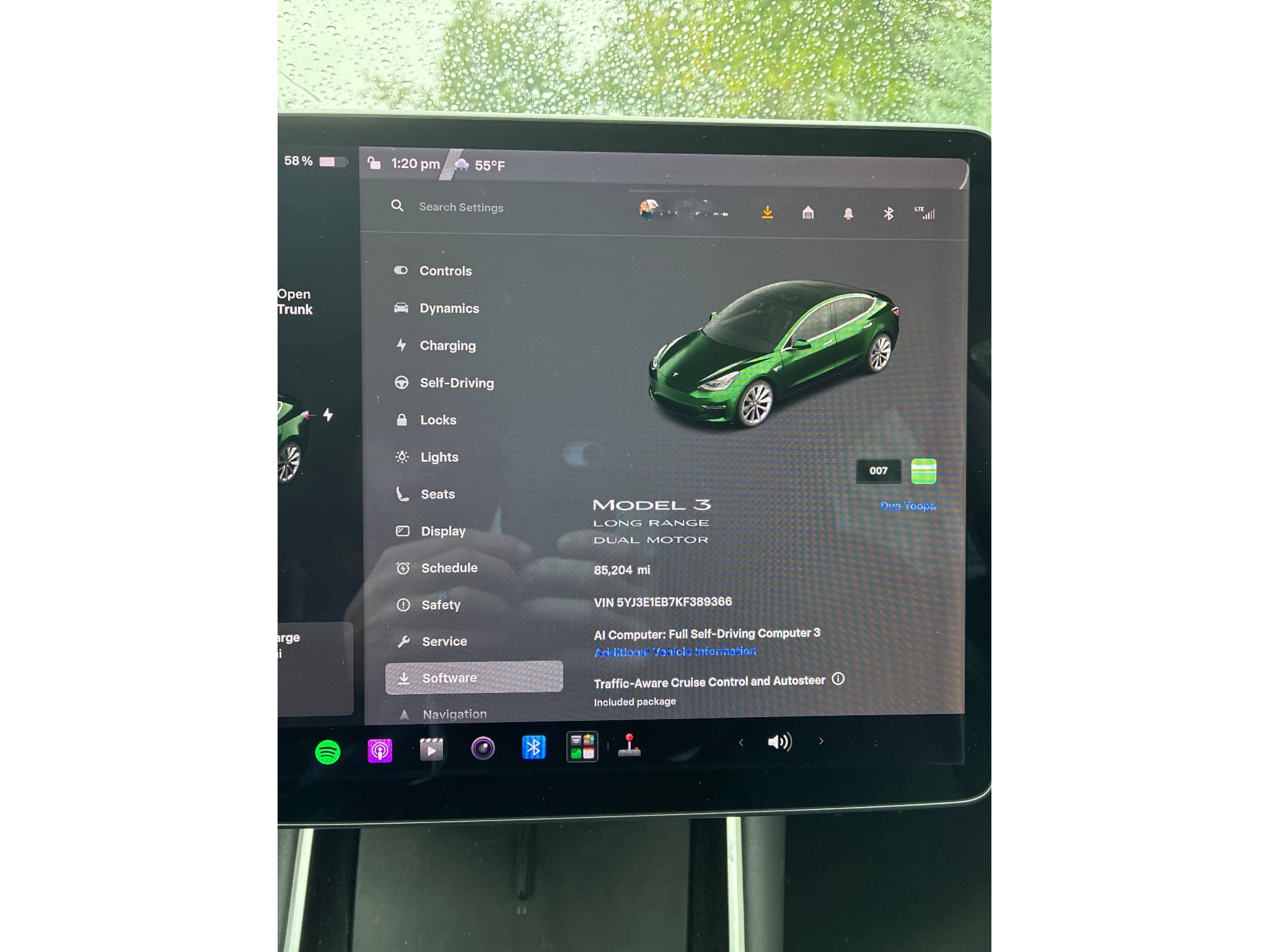 2019 Tesla Model 3 view 6