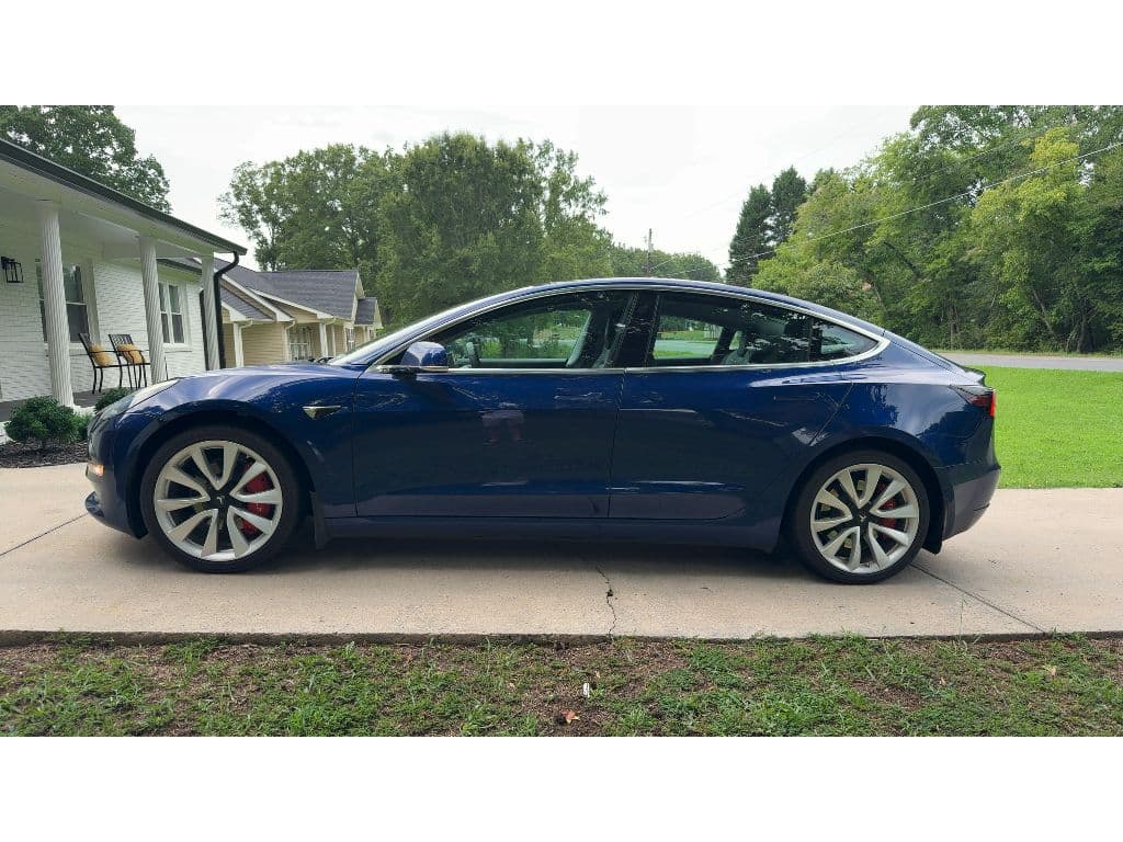 2019 Tesla Model 3 view 2