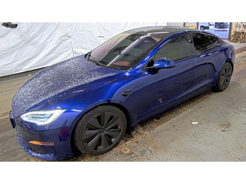 2022 Tesla Model S view 1