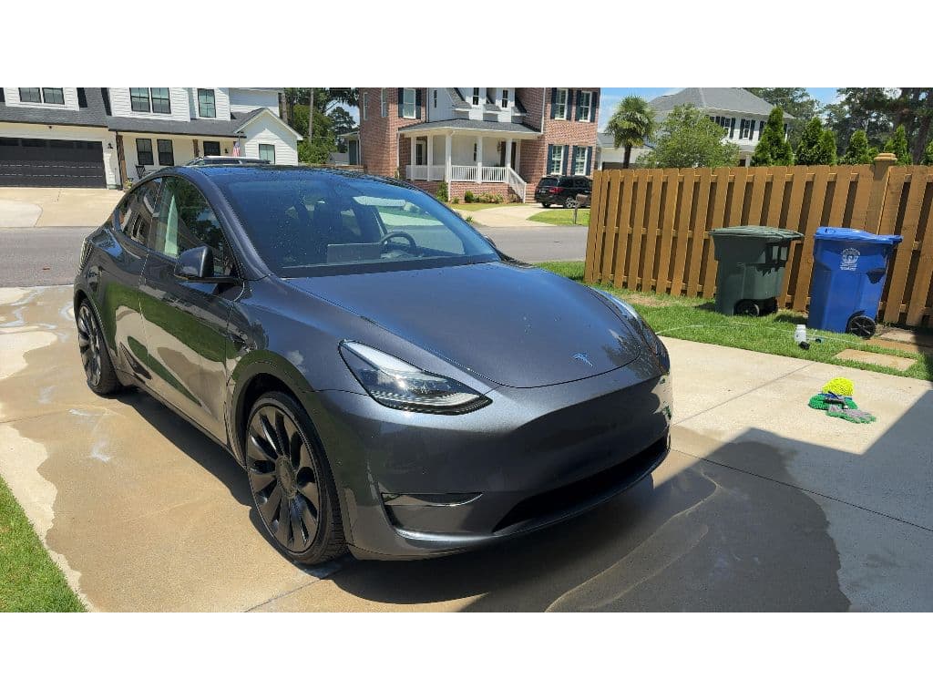 2022 Tesla Model Y view 2