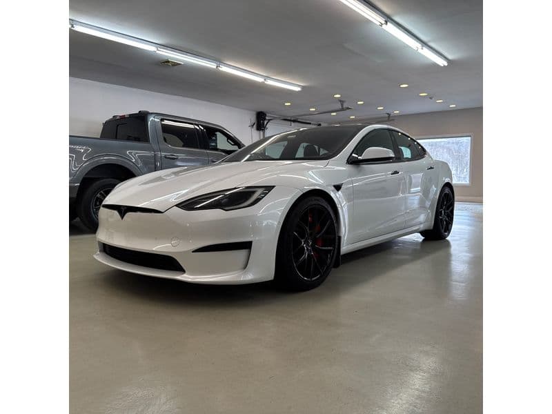 2022 Tesla Model S view 1