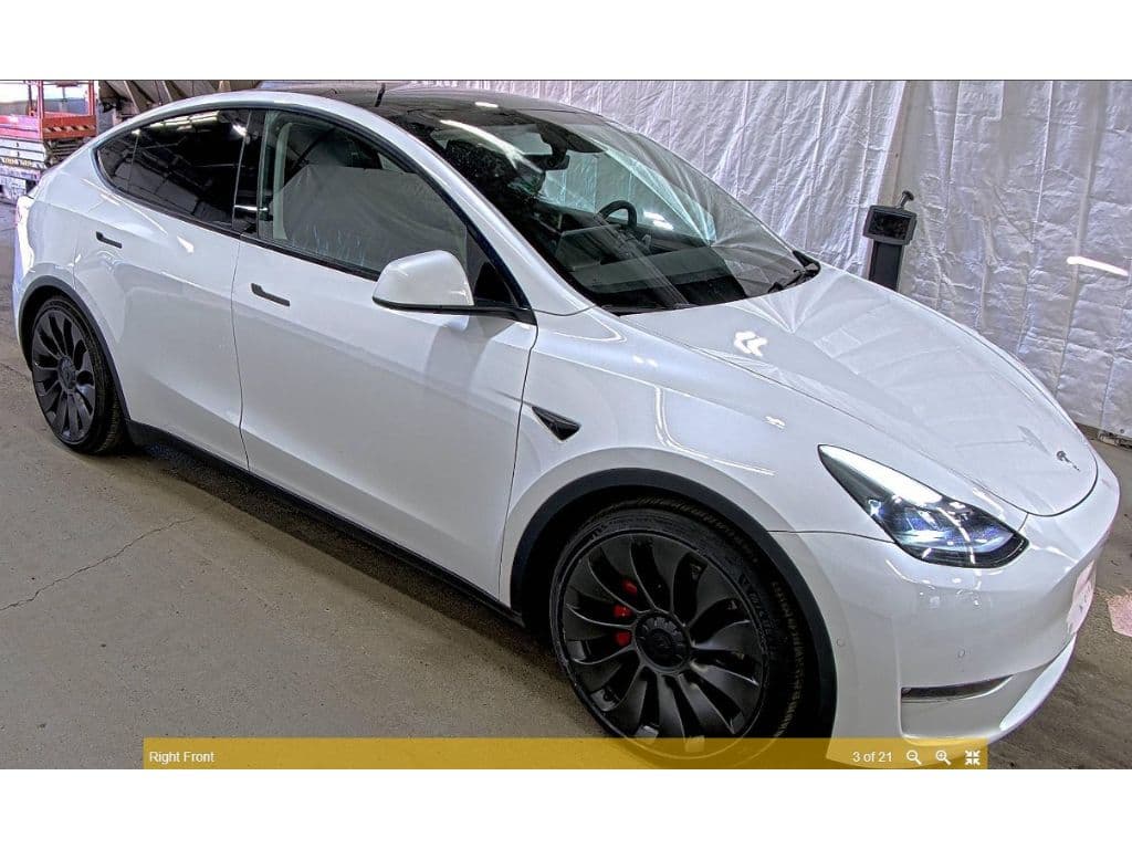 2022 Tesla Model Y view 2