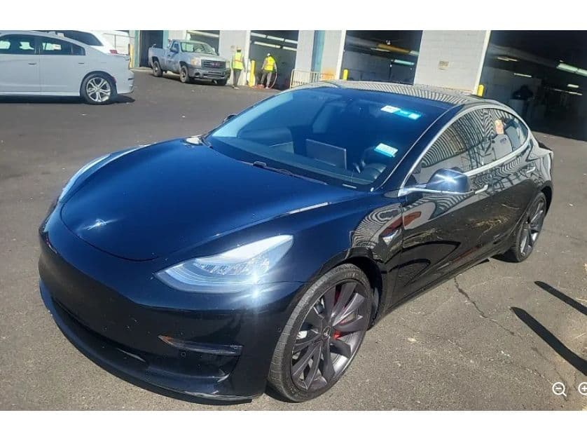 2020 Tesla Model 3 view 1
