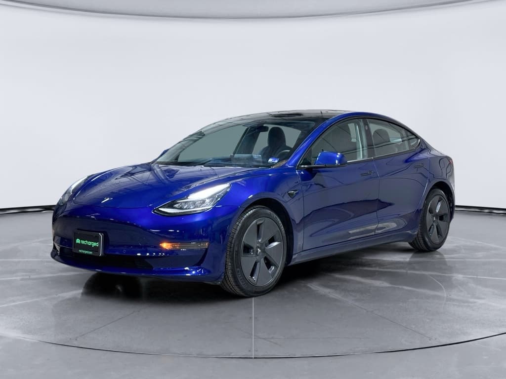 2021 Tesla Model 3 view 1