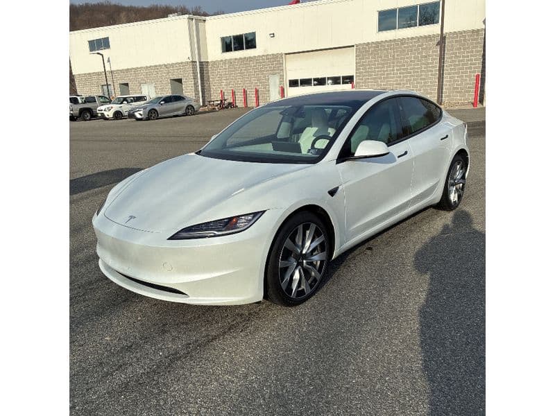 2025 Tesla Model 3 view 1