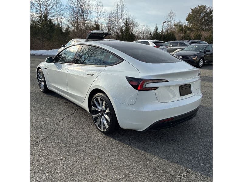 2025 Tesla Model 3 view 2