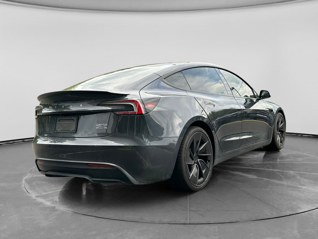 2025 Tesla Model 3 view 2