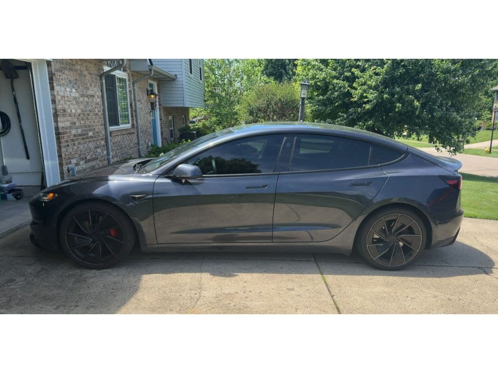 2025 Tesla Model 3 view 2