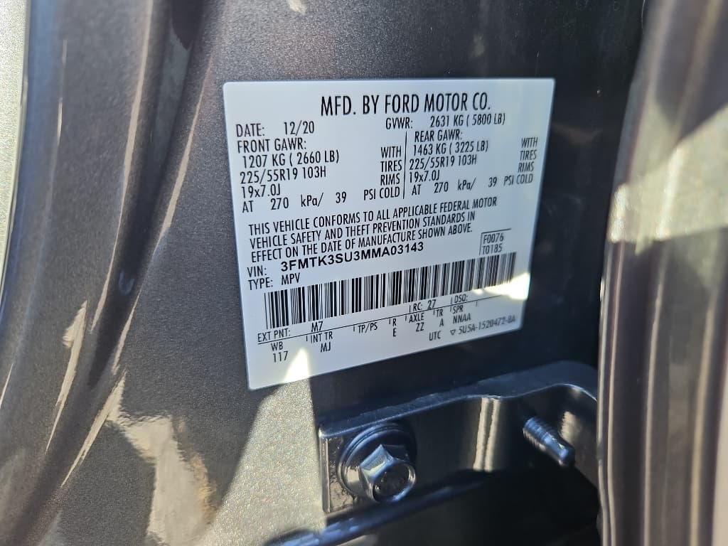 2021 Ford Mustang Mach-E view 25