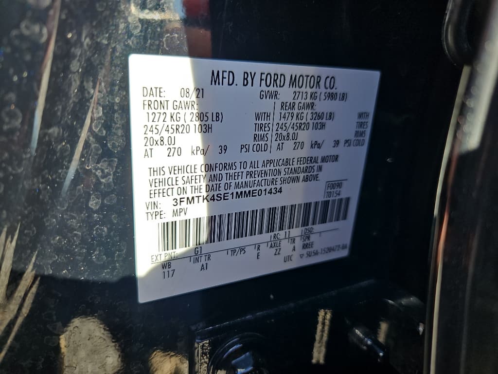 2021 Ford Mustang Mach-E view 25