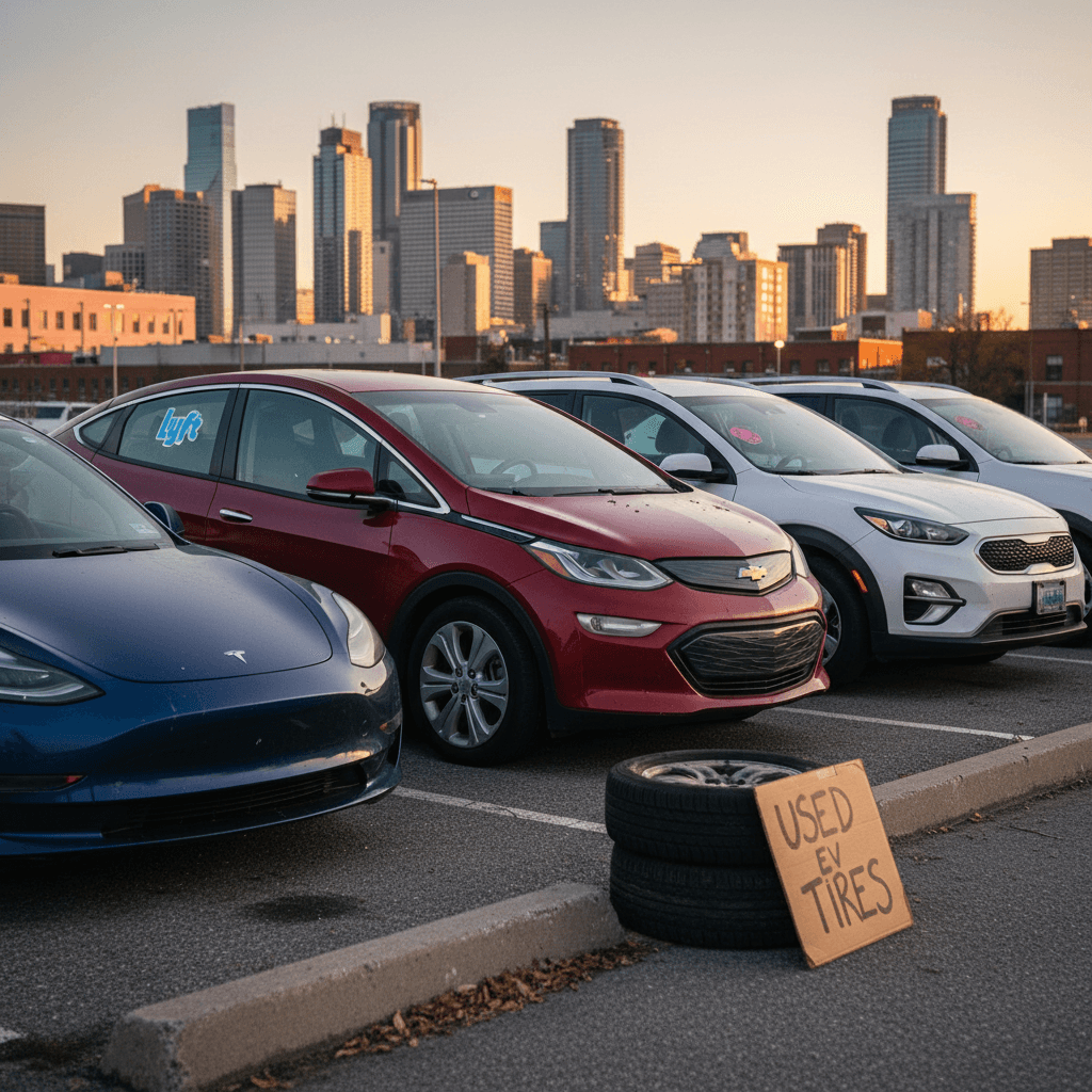 Two Tesla Model 3 sedans, a Standard Range Plus and a Long Range, parked side by side in a lot highlighting subtle trim differences
