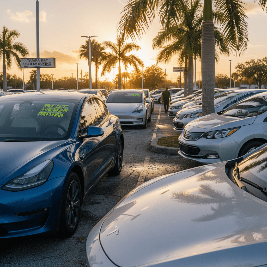 Tesla Model 3 plugged into a home wall connector inside a clean modern garage