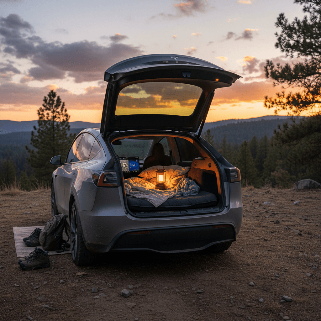Can You Sleep in a Tesla During a Road Trip? Safety, Comfort & Rules