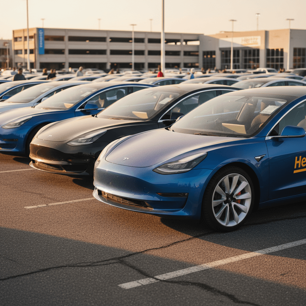 Hertz Tesla EV Sale: How the Inventory Clearance Changes the Used EV Market