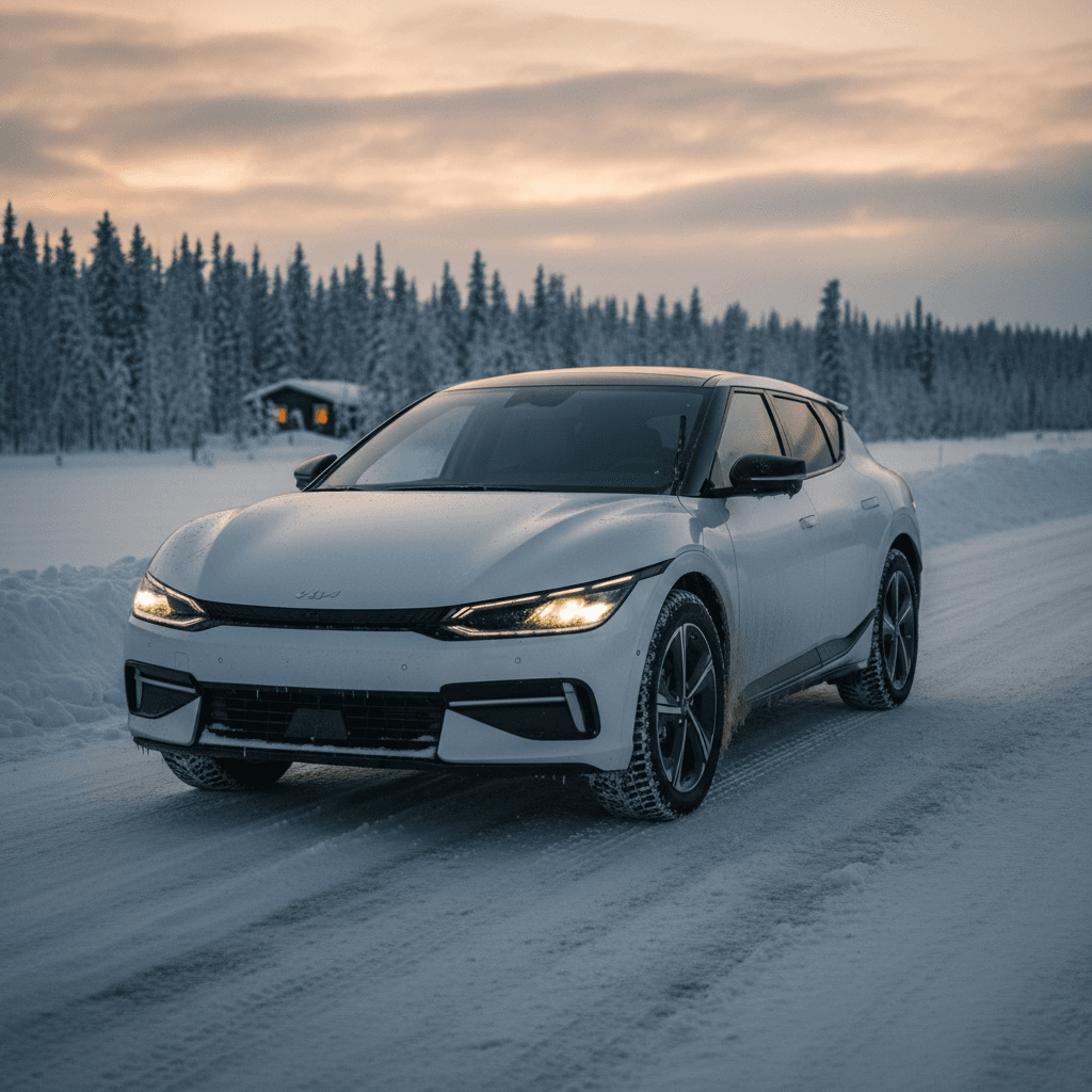 Kia EV6 Winter Driving Review: Range, Comfort & Control in the Cold